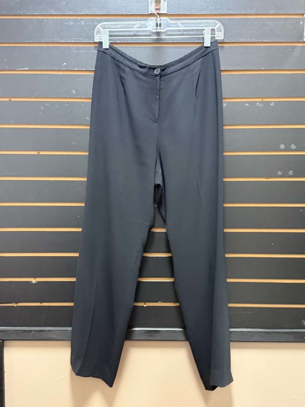 Pendleton Black Straight Leg Dress Pants Size 6 Career Office Minimalist